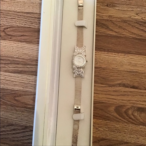 Lenox - Solid Sterling Silver 925 and Crystal Watch - Picture 7 of 8